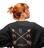 #MOMLIFE - Sweatshirt (BLACK EDITION)  - Unisex - [mamaistdiebeste]